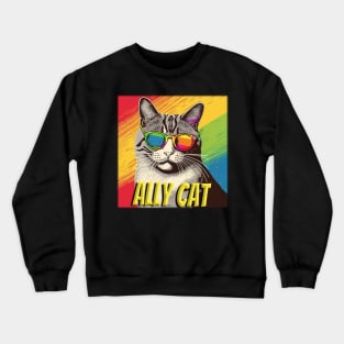 Ally Cat Crewneck Sweatshirt